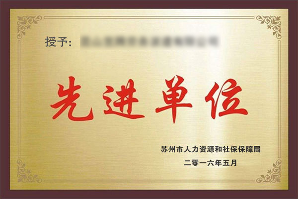 新年华荣誉资质