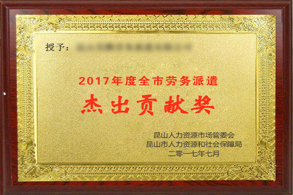 新年华荣誉资质